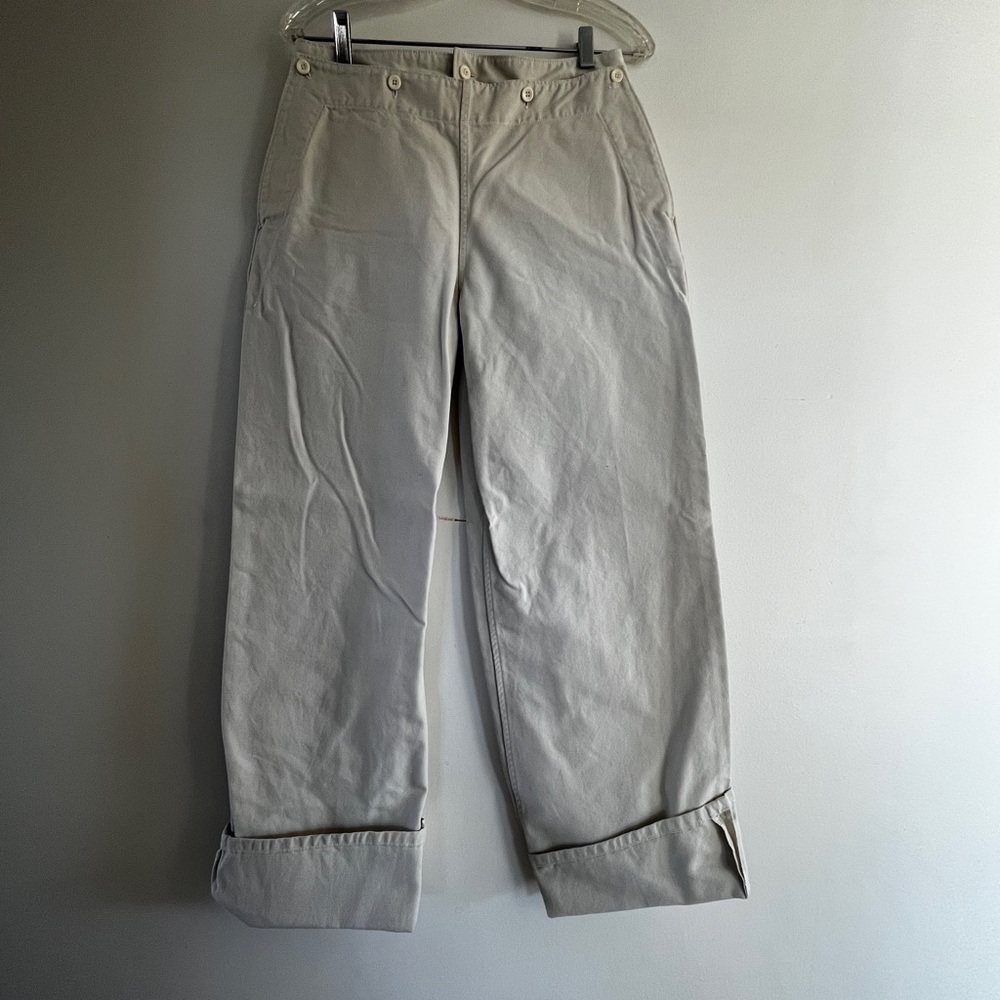 Ralph Lauren Double RL Tan Chinos with Cuffed Hem